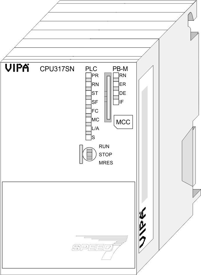 VIPA System 300S CPU Hardwarebeschreibung Leistungsmerkmale 4 Hardwarebeschreibung 4.