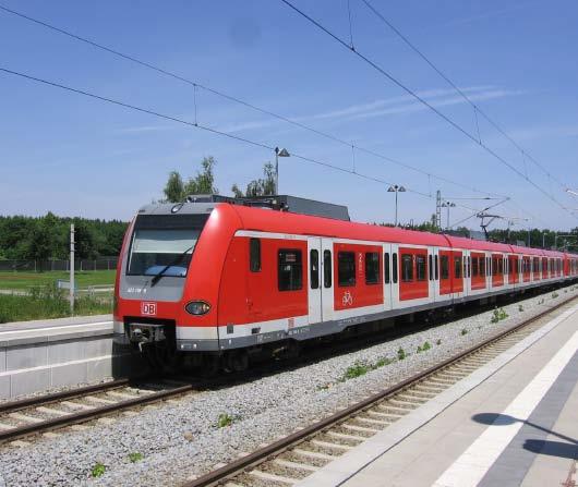 Die gestiegenen Fahrgastzahlen und der hier geplante 10- Minuten-Takt in der HVZ machten einen zweigleisigen Ausbau unumgänglich. Das zweite Gleis nahm man am 13.09.