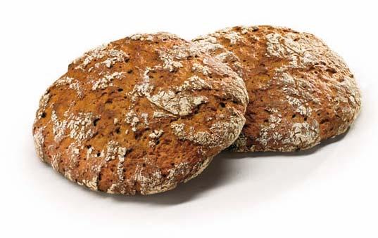 Roggenkleingebäck mit Waldstaudenroggen Vinschgauer Fladen Rezept 2525 7,050 kg Roggenmehl Type 1150 0,450 kg allesgute Roggensauer 120 0,080 kg Brotgewürz 0,040 kg