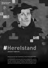 Posterausstellung "HERE I STAND" - Martin Luther - Die Reformation und