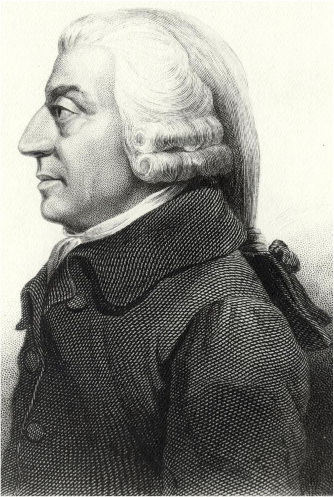 Freihandel in der Epoche der liberalen und industriellen Revolution Adam Smith (1723 1790) Begründer der klassischen Nationalökonomie =
