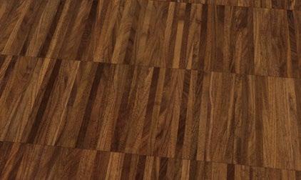 AMERICAN BLACK WALNUT HARMONIE American Black Walnut in the Harmonie is embossed thru his noble brown colour The floor is basically without knots and sapwood.