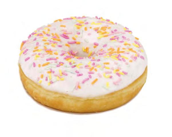 25/03/2014 PARTY DOONY AZO FREE Produktinformationen Artikelnummer 44478 Verkaufsbeschreibung Tiefgefrorener frittierter Hefeteig, Donut überzogen mit Zucker (22%) mit Vanillenaroma, dekoriert mit