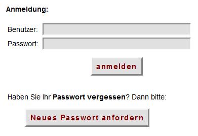 2.2.3 Passwort vergessen?