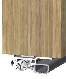1 Holztüren Drehtüren Kältefeind Allround der Klassiker im Markt seit über 50 Jahren bewährt Oberfläche silberfarben eloxiert mit