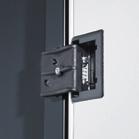 Stahltüren Türen einwandig mit geschlossenen Seitenprofilen für höchste Stabilität und