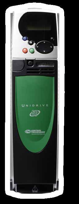 Zu ersetzendes Produkt Unidrive M Eigenschaften Unidrive SP Unidrive M00 Vereinfachte Funktionen, mit zusätzlicher sensorloser Permanentmagnetmotor- Steuerung Für Kunden, die den Unidrive SP