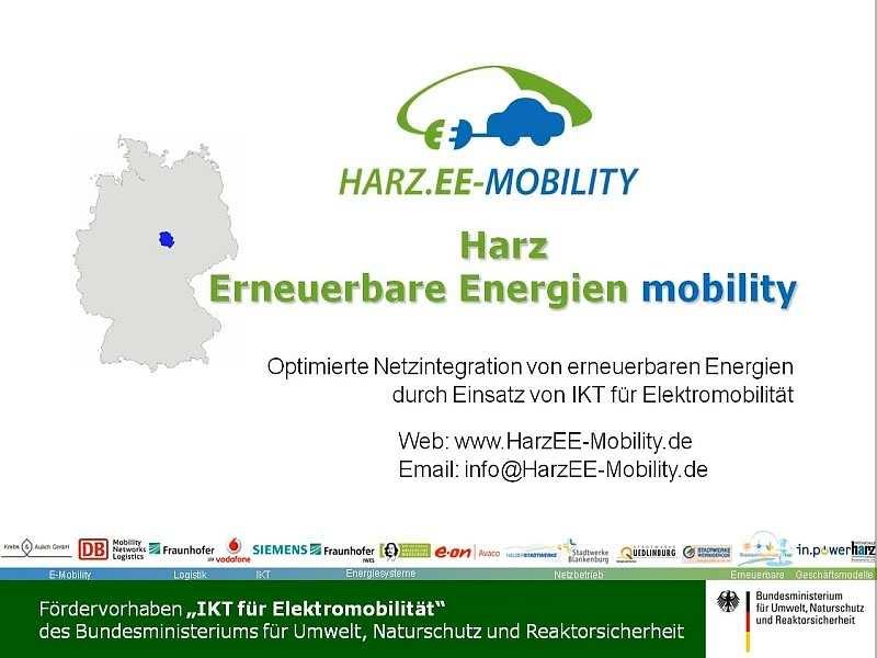 EE-mobility Realisierung in Modellregion Harz