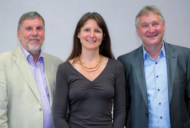 Burkhard Czarnetzki, Martina Ostmeyer und Gerd Heymann, das Führungsteam des ISK. Deutsch lernen in Hannover! Das ISK wurde 1997 gegründet und gehört heute zu den größten Sprachschulen in Hannover.