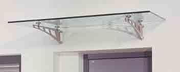 Glasstärke 17,52 mm verwendbar. Das Vordachsystem»Schwert«verfügt über eine statische Berechnung.
