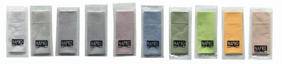 WAS IST NAPKO NAPKO ist eine biologisch abbaubare Serviette aus Spunlaid in einer biologisch abbaubaren Hülle aus PLA Die oben offene Hülle aus PLA ermöglicht ein leichtes