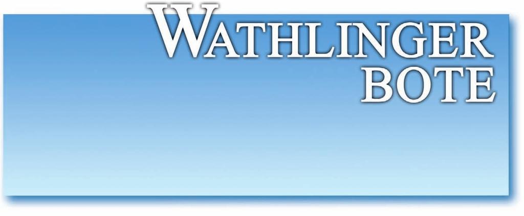 Das offizielle amtliche Mitteilungsblatt für die Samtgemeinde Wathlingen Jahrgang 47 Samstag, 2.