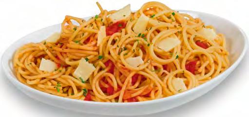 gekochte Spaghetti in feinstem