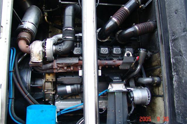 Beschichtung von Dieseltriebwagen der SBB Rewitec-Behandlung des Dieselmotors (1.