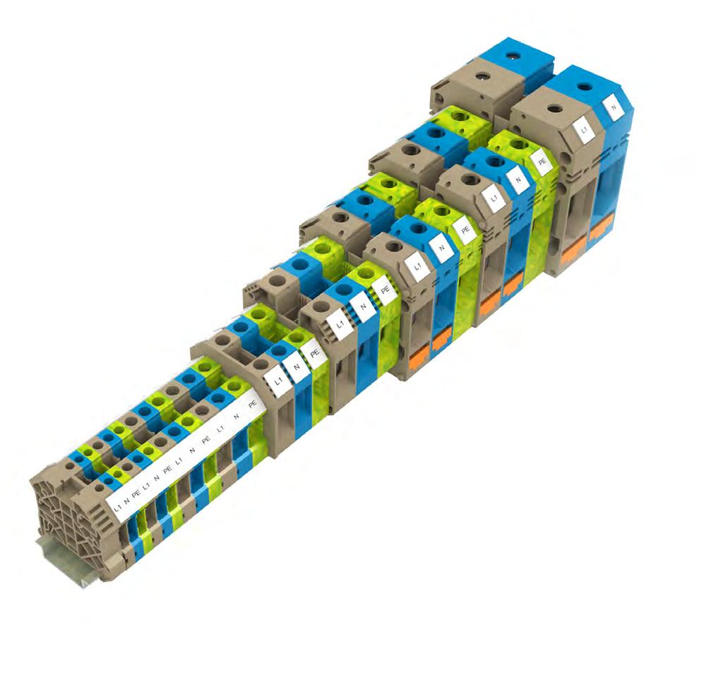 Schraub-Anschluss-System SRK SSL CONTA-CONNECT CONTA-CLIP bietet ein innovatives Programm im bewährten Schraub-Anschluss- System im Kleinstquerschnitt 0,08 mm 2 bis mm 2 in den Ausführungen