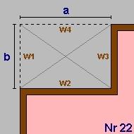 BGF -2,21m² BRI -6,84m³ Wand W1 Wand W2 Wand W3 Wand W4 Decke Boden -2,17m² AW1 Außenwand 9,77m² AW1 2,17m² AW1-9,77m² AW1-2,21m² ZD1 warme Zwischendecke -2,21m² KD1 Decke