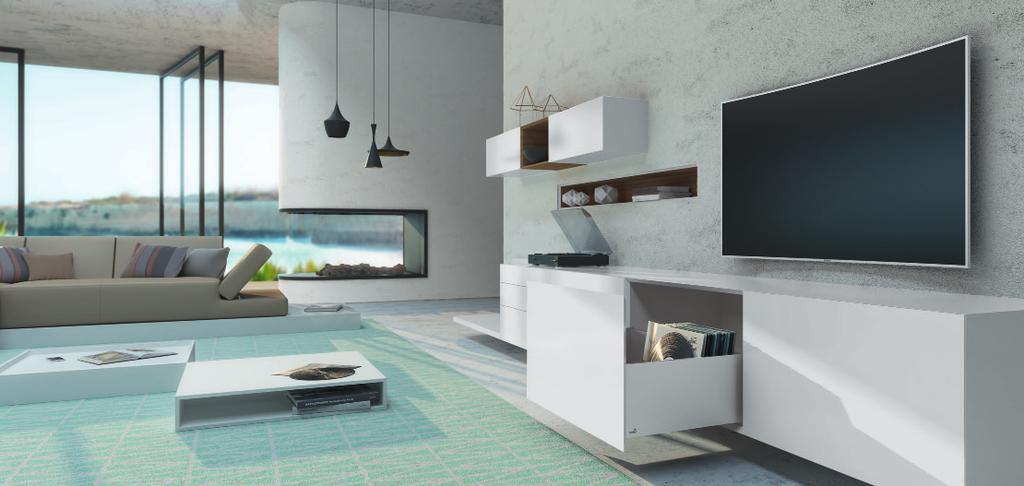 Raumgestaltung. Wohnmöbel gewinnen so an Eleganz und Funktionalität.