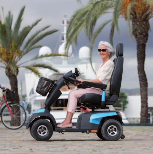 ORION Pro Der ergonomisch aufgebaute ORION Pro ist ideal für eine längere Fahrt in die Stadt oder für eine Spazierfahrt mit den Enkeln im Park