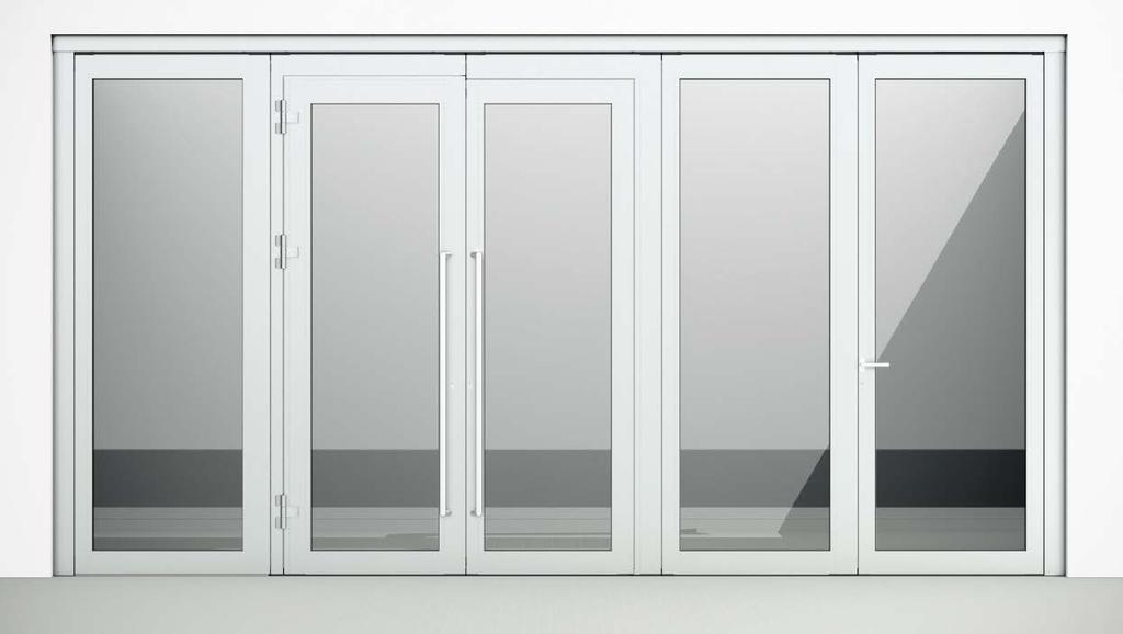 dormakaba HSW FLEX Therm HSW FLEX Therm Ansprechende Optik und verlässlicher Schutz vor Wind und Wetter Ob Schaufenster oder Geschäftseingang das neue horizontale Glasschiebewandsystem HSW FLEX Therm