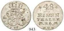 von Brandenburg, 1513-1545 Einseitiger Pfennig o.j. 0,37 g.