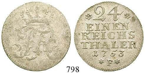 , 1740-1786 Reichstaler 1786, Berlin A. 21,3 g. Sterbetaler. Dav.2590 A; v.schr.473.