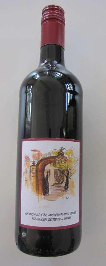 Rotwein Acolon Qualitätswein (2012) von der Weingärtnergenossenschaft Hohenneuffen Teck eg