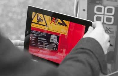 Ihre Maschine geht online. Alle Informationen zu Ihrer Maschine einfach jederzeit überall QR-Code vom Typenschild mit Smartphone oder Tablet einscannen oder unter www.poettinger.