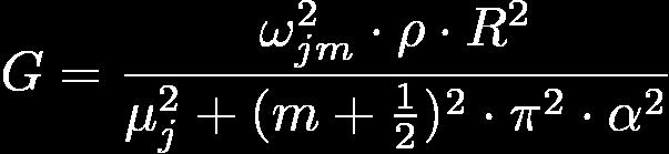 Nebenresonanz Nullpunkte der Besselfunktion J1 Geometriefaktor = R H