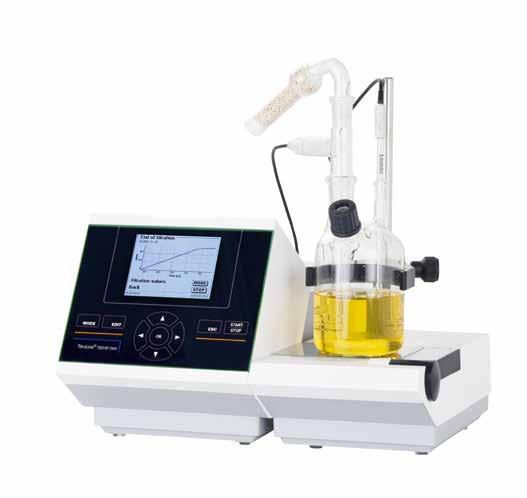4.4 TitroLine 7500 KF und TitroLine 7500 KF trace Mit den neuen TitroLine KF Titratoren von SI Analytics machen Sie garantiert nichts falsch Der