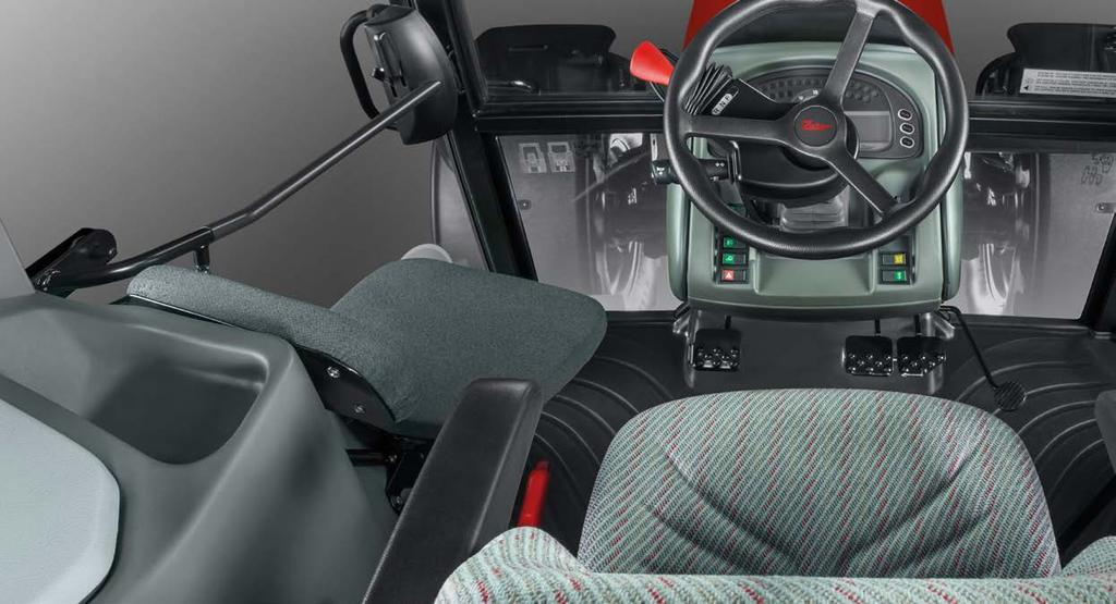 kabine Erhhter Komfort und benutzerfreundliche Ergonomie sind die Hauptmerkmale der Fahrerkabinen bei der Forterra-