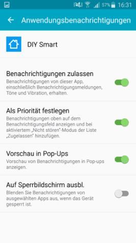 (Android oder ios) Android: Bei Android gehen Sie nach