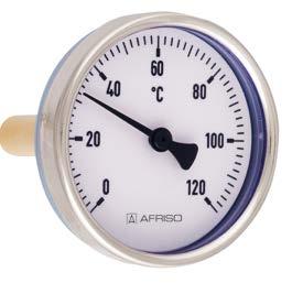 Gebäudetechnik Bimetall-Thermometer mit Schutzrohren Für Heizung,