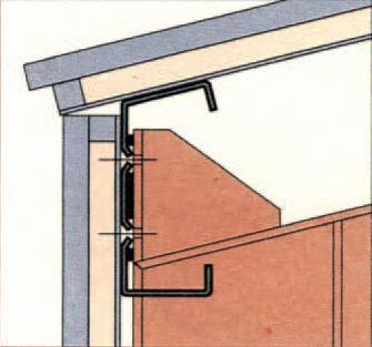 Die umfangreiche Dachpfetten- und Wandriegelpalettein Verbindung mit der, auf die jeweilige Dachneigung angepaßte Traufpfette erlaubendem Planer vielfältige Konstruktionsvarianten, um den
