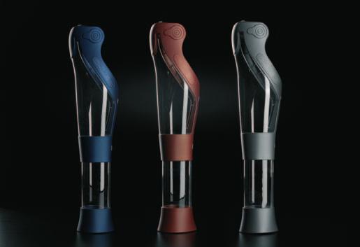 Eine spezielle Beschichtung schützt das hochwertige Prothesensystem vor Stößen und Kratzern.