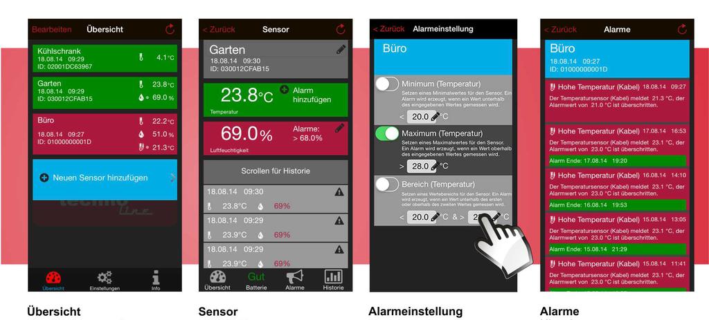 zu verknüpfen. Um Ihnen noch mehr Möglichkeiten zu bieten, lassen sich die Messwerte der MOBILE ALERTS Sensoren auf der CONRAD CONNECT Plattform mit Geräten anderer Hersteller verbinden.