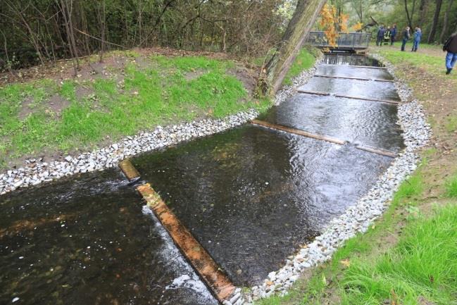 Beispiele aus der Praxis Herstellung der ökologischen Durchgängigkeit am Auslauf des Großen Mochowsees Landkreis Dahme-Spreewald 40