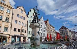 WEGE ZUM WASSER Ansichten, Fußwege, Radtouren Schon 2019 könnte die historische Augsburger Wasserwirtschaft UNESCO-Welterbe werden.