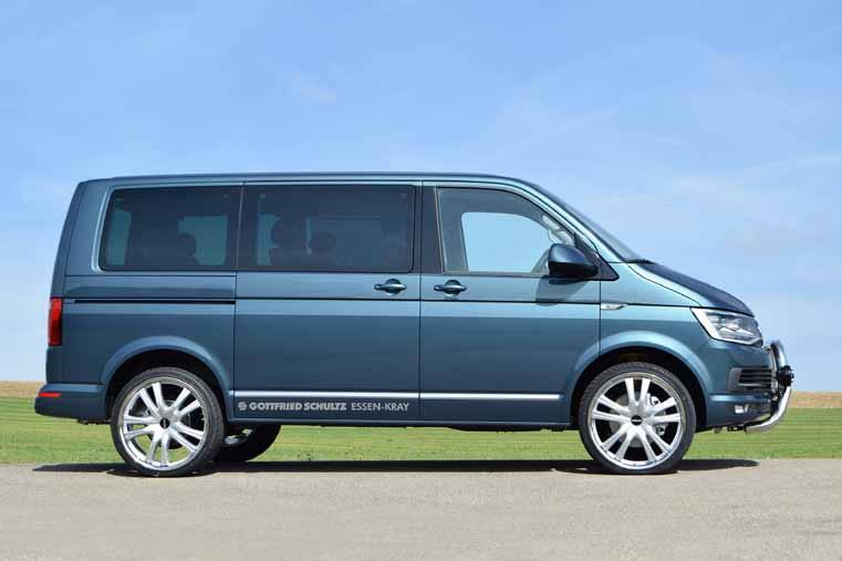 VW T6 Felgen/Wheels Lander silber Edelstahl hornpoliert 22x9/Lander silver stainless steel lip