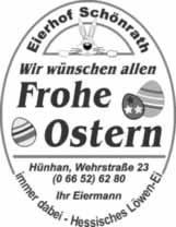 Seite 12 WIR / Nr. 12/2016 Frohe Ostern!