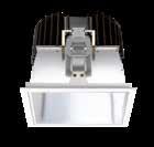 Concord Ascent 150 LED quadratisch LED Downlight quadratisch mit Alu-Reflektor Downlight mit einer Systemeffizienzen von bis zu 131 lm/w Farbwiedergabeindex von Ra85 Ausstrahlungswinkel von 100º,