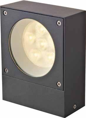 Aussenleuchten Square LED Wandleuchte IP54 230V 6W 500lm 50 000h inkl.