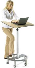 Tischhöhe anpassen 11 So stellen Sie Ihre Tischhöhe richtig ein Wichtig ist, dass Sie zunächst Ihren Bürostuhl auf die richtige Höhe eingestellt haben.
