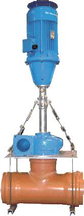 Güllepumpe POV-2 Pumpe zum Einsatz in Rohrentmistungsanlagen ohne Vorgrube Pumpengehäuse aus Grauguss mit hochwertiger Pulverbeschichtung Pumpengehäuse mit Zugangsstutzen DN 250 zum Aufsetzen auf die