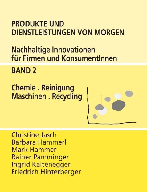 PRODUKTE UND DIENSTLEISTUNGEN VON MORGEN Nachhaltige Innovationen für Firmen und KonsumentInnen BAND 1 Ernährung. Wohnen. Mobilität.