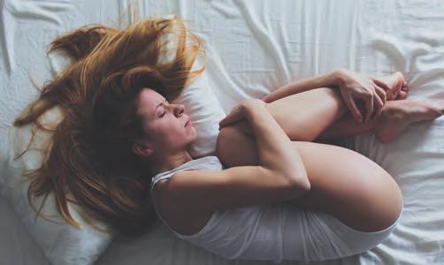 Schlafstörungen Die veränderten Hormonspiegel haben vermutlich auch einen Einfluss auf die Schlafqualität.