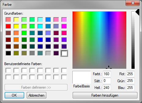 Automatische Skalierung: Mit dieser Funktion werden die Achseneinstellungen automatisch neu skaliert, sodass alle Graphen optimal auf der Darstellungsfläche angezeigt werden.