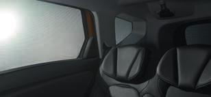 Beifahrersitz. Neigbar und hochklappbar. Weiße Ziernähte für eine perfekte Integration in das Intérieur Expérience.