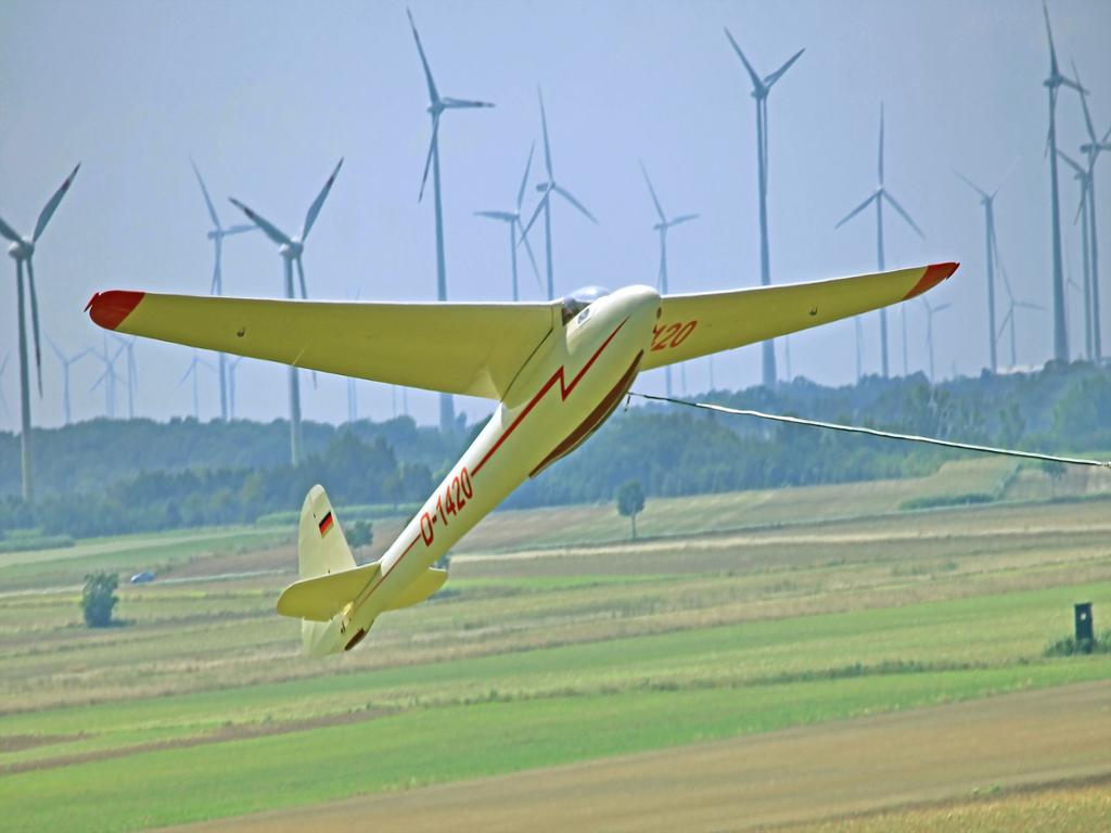 Windenergieanlagen an Landeplätzen, Segelfluggeländen und Modellflugplätzen - Erfahrungen und Hinweise zur Konfliktbewältigung Aero Messe Friedrichshafen 2014 Eine