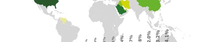 1,4% 19,0% Mittlerer Osten 30 098 28 557 5,4% 32,8% Afrika 8 375 8 371 0,1% 9,2% Asien Pazifik 8 346 8 310 0,5% 9,1% Gesamt