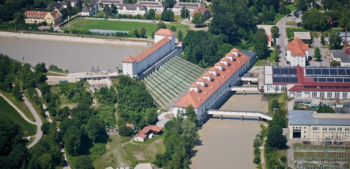 Deutsche Erzeugung in Wasserkraftanlagen in Töging am Inn / Erweiterung Gewässer Leistung Jahreserzeugung Inn 85 MW 564.
